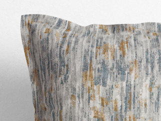 LONETA dekoratív párnahuzat, dekoratív szegéllyel - vintage márvány mintás