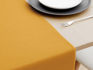 LONETA dekoratív asztali futó - mustárszínű
