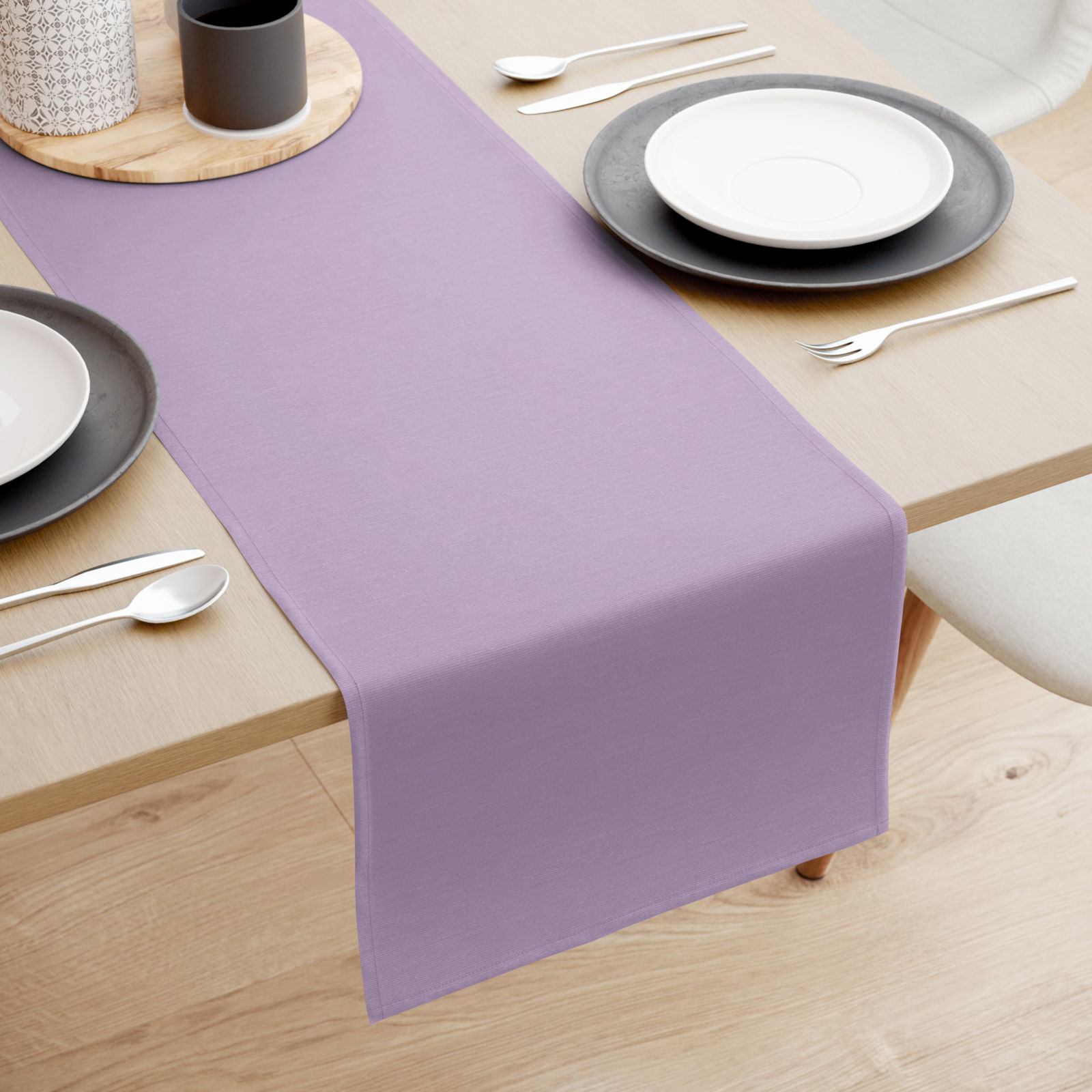 LONETA dekoratív asztali futó -  levendulaszínű