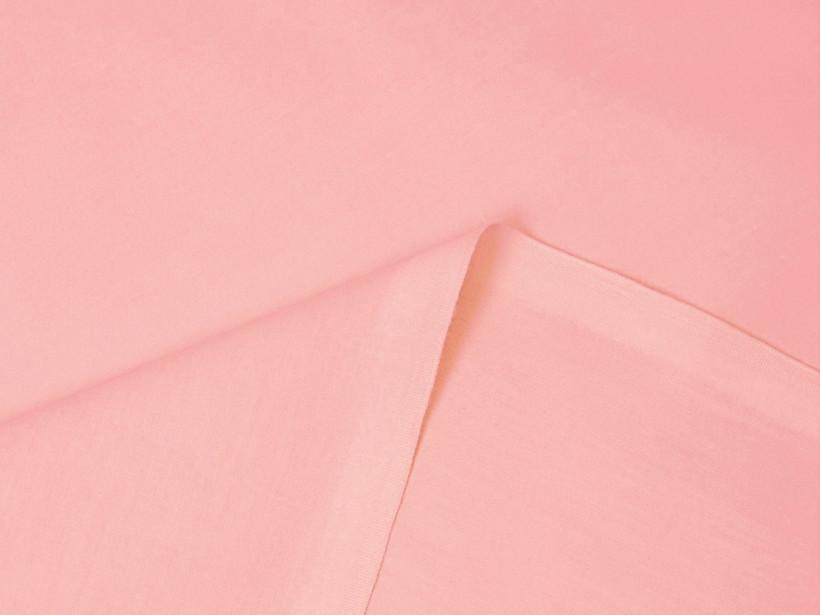 Egyszínű pamutvászon - SUZY pasztell rózsaszín