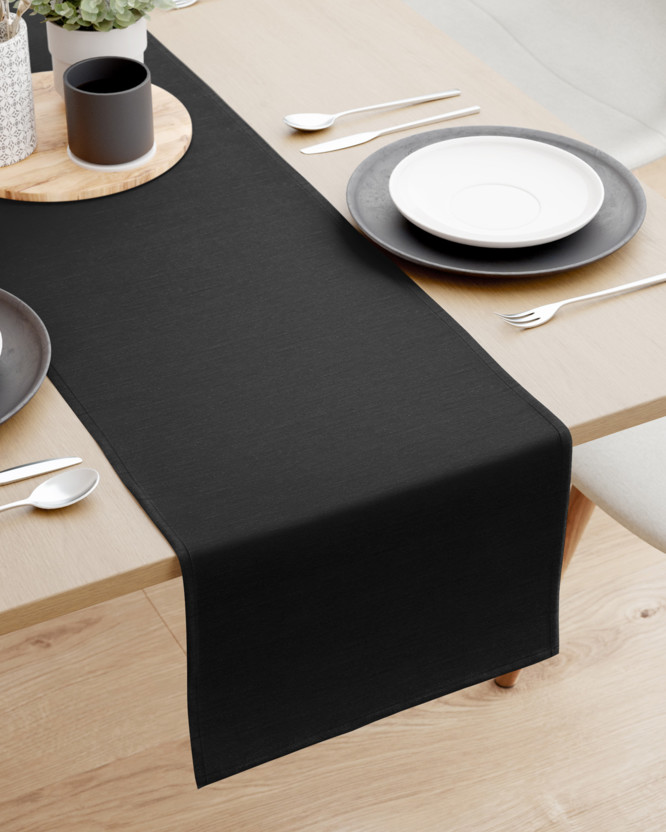LONETA dekoratív asztali futó - fekete