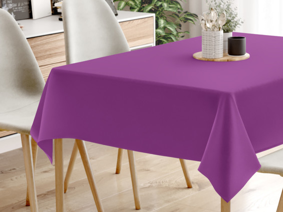 Pamut asztalterítő - lila