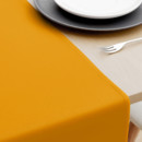Pamut asztali futó - mustárszínű