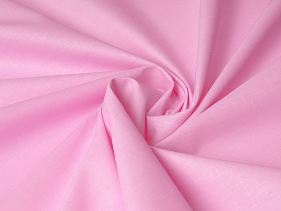 Egyszínű pamutvászon - SUZY rózsaszín, méteráru szél. 145 cm