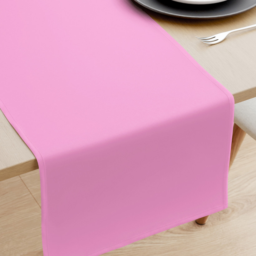 Pamut asztali futó - rózsaszínű