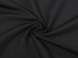 LONETA egyedi méretű dekoratív drapéria - fekete