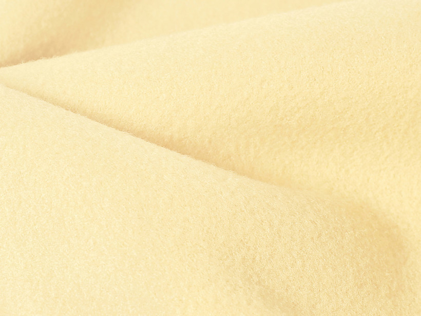 Polar fleece antipilling - krémszínű