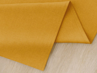 LONETA dekoratív asztalterítő - mustárszínű