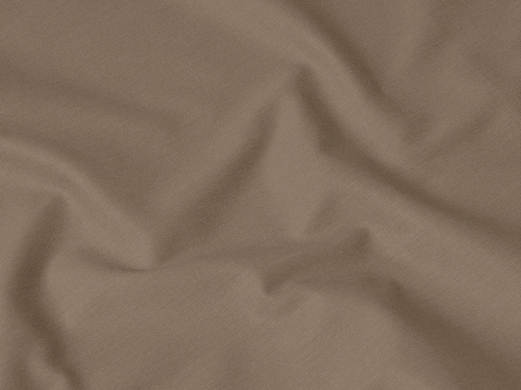 Egyszínű pamutvászon - SUZY barna