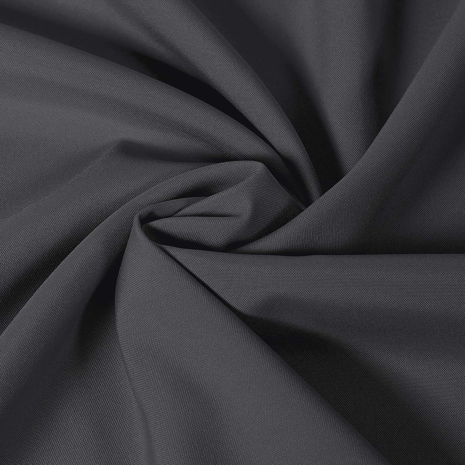 Egyszínű dekoratív anyag RONGO sötétszürke színű