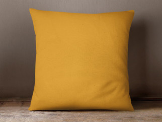 LONETA dekoratív párnahuzat - mustárszínű