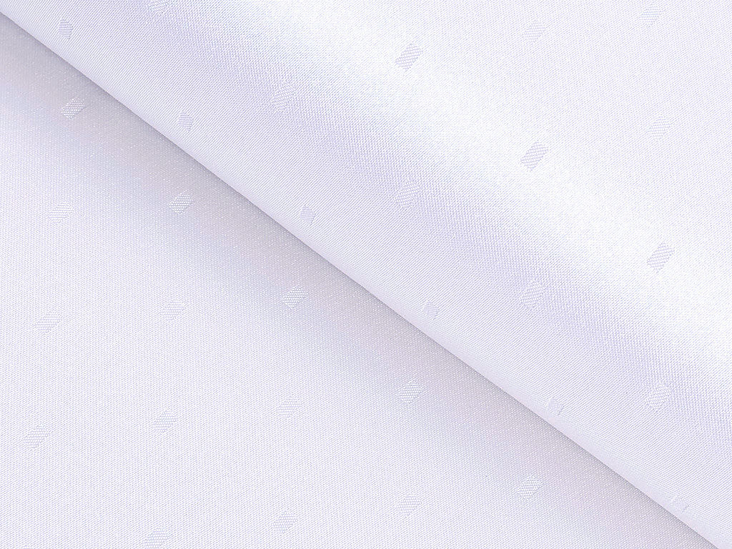 Luxus teflon szövet terítőknek - fehér és lila árnyalatú fényes négyzetek