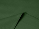 Pamut asztalterítő - sötétzöld - kör alakú