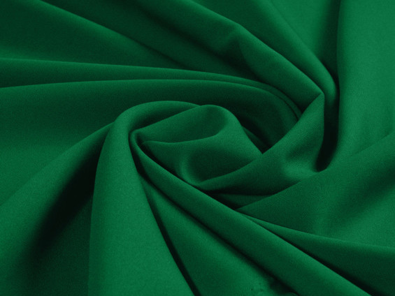 Egyszínű dekoratív anyag RONGO smaragdzöld színű - szélesség 150 cm