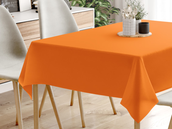 Pamut asztalterítő - narancssárga