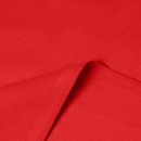 Egyszínű pamutvászon - SUZY piros, méteráru szél. 140 cm