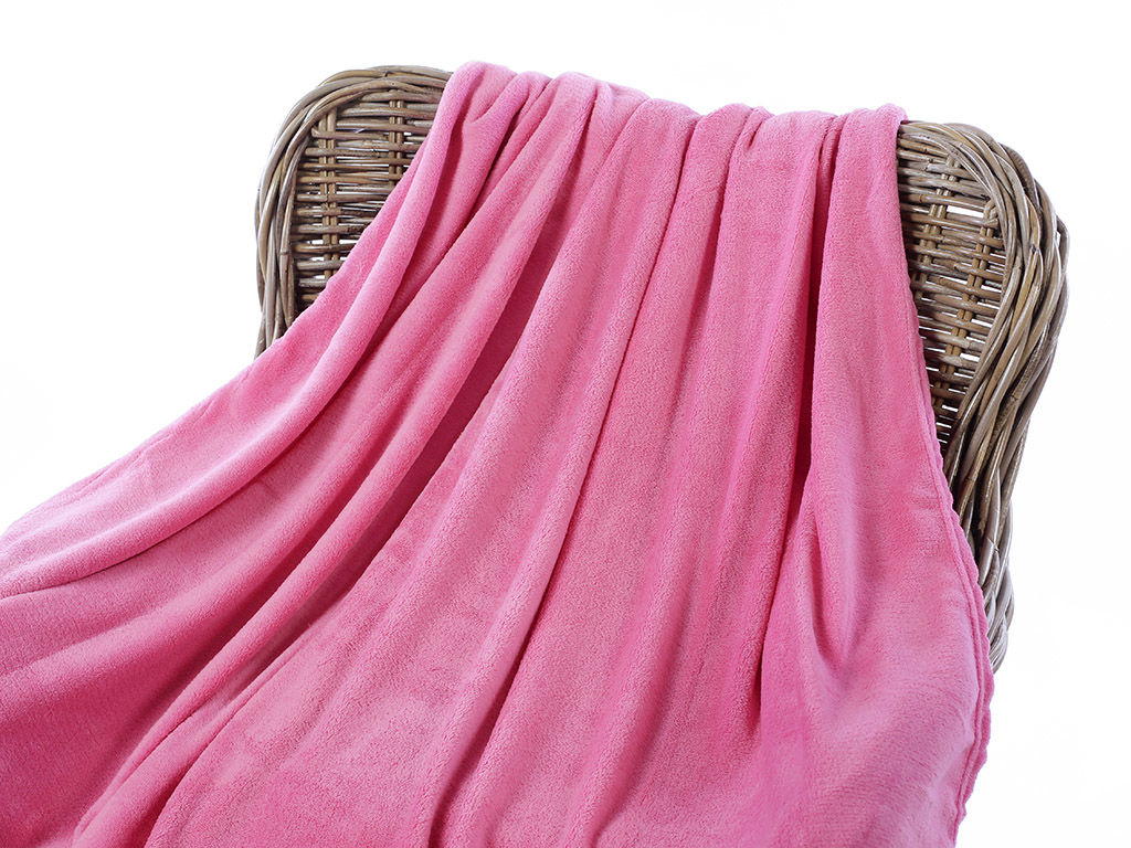 Minőségi mikroszálas takaró - rózsaszín