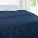Dizájnos ágytakaró Bella - kék