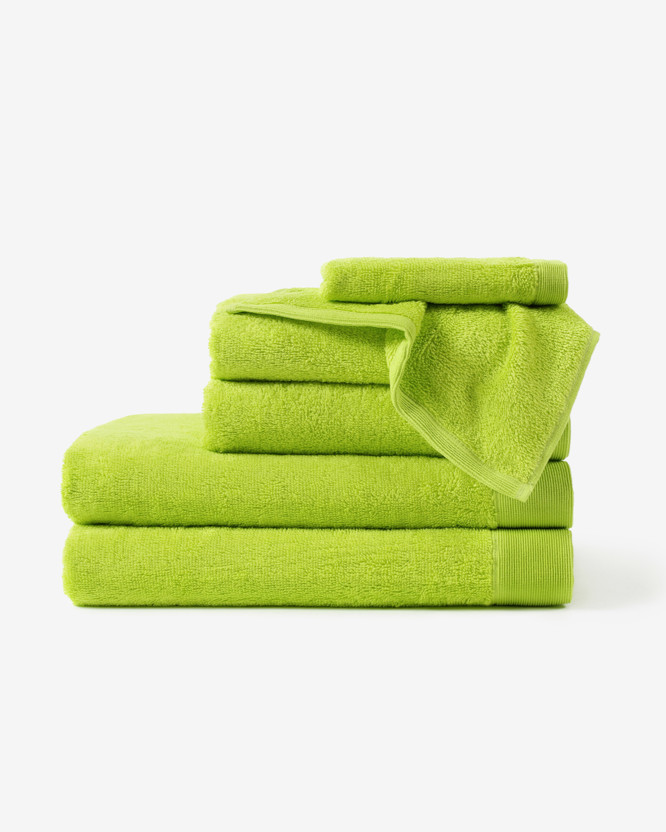 Modál törölköző, és fürdőlepedő - zöld