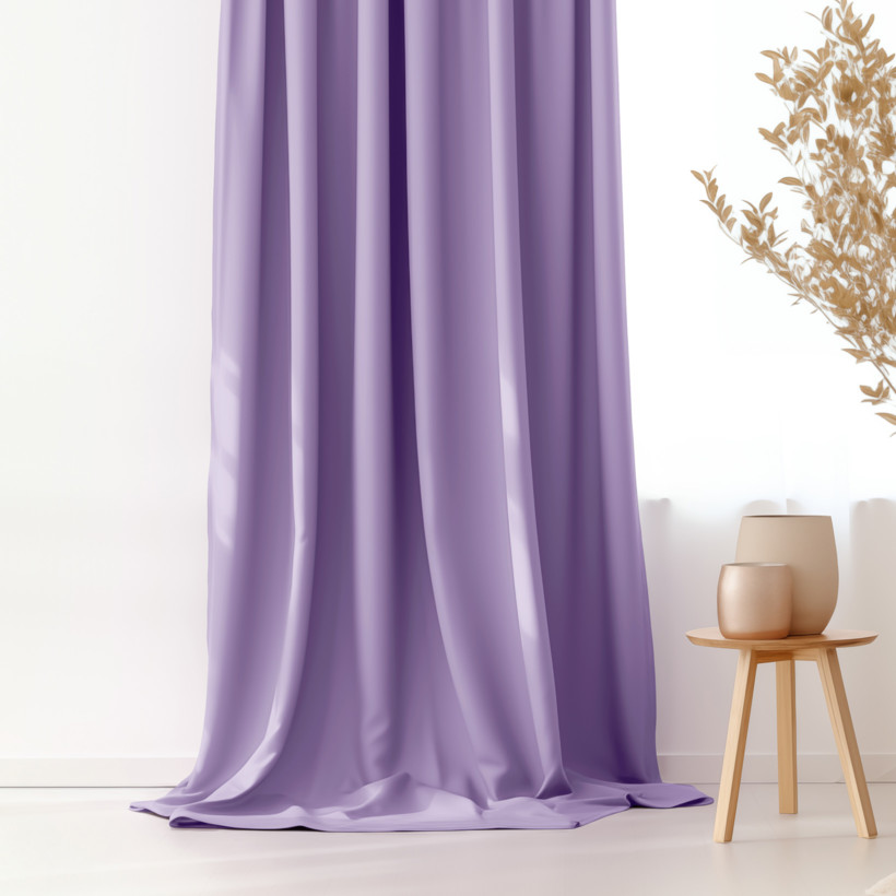RONGO dekoratív drapéria - levendula színű