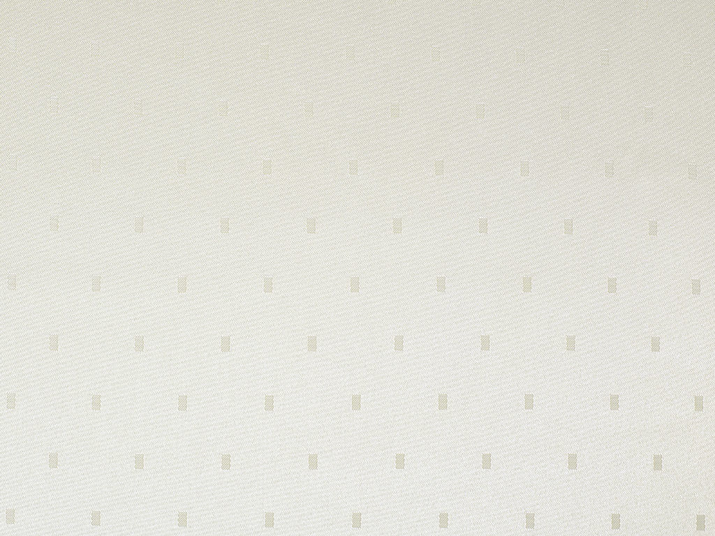 Luxus teflon szövet terítőknek - vanilia színű alapon fényes négyzetek