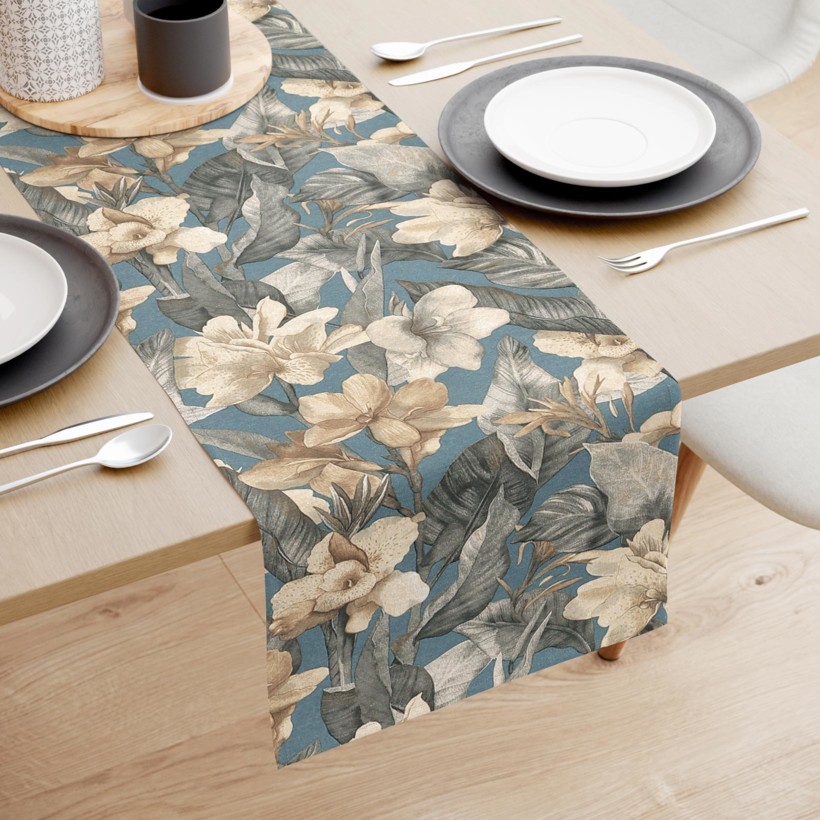 LONETA dekoratív asztali futó - trópusi virágok