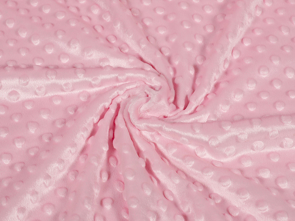 Rózsaszín MINKY szövet