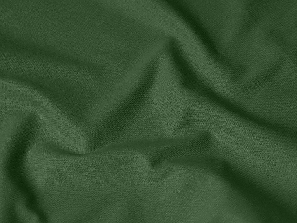 Egyszínű pamutvászon - SUZY sötétzöld stará