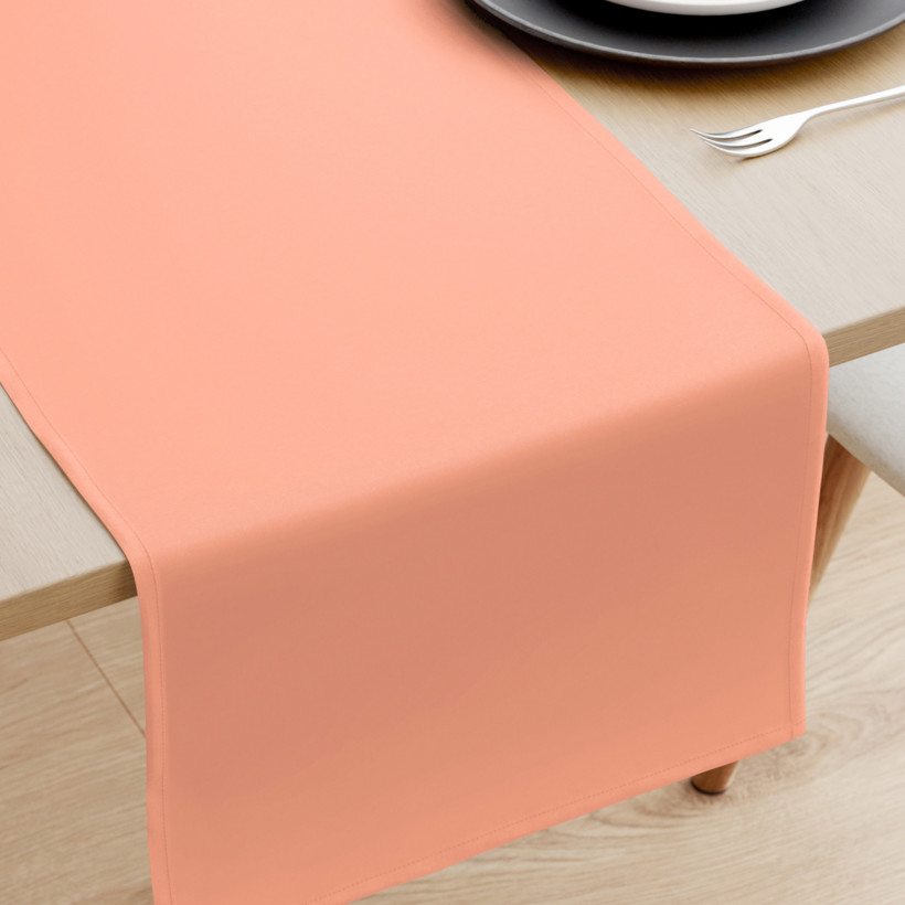 Pamut asztali futó - lazacszínű