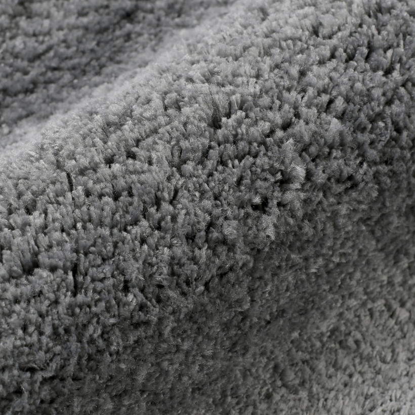 Extra sűrűn szőtt fürdőszobai szőnyeg - sötétszürke 60x100 cm