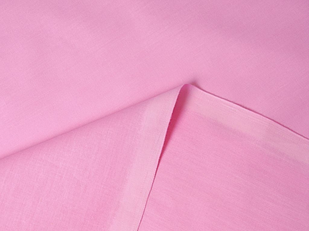 Egyszínű pamutvászon - SUZY rózsaszín
