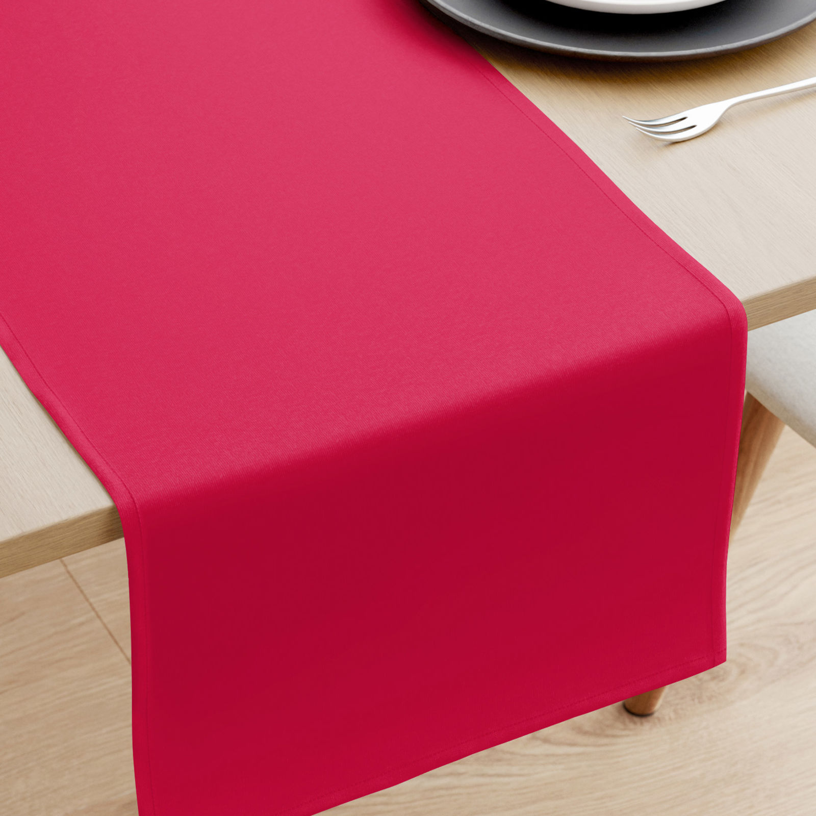 Pamut asztali futó - málnaszínű