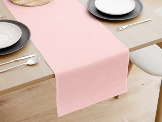 Teflonbevonatú  asztali futó - rózsaszín csíkozású