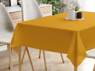 LONETA dekoratív asztalterítő - mustárszínű