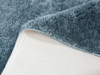 Fürdőszobai szőnyeg / hosszú szálú - kék 60x100 cm