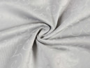 Luxus teflon szövet terítőknek - Szürke összekötő rajzolású - szélesség 160 cm