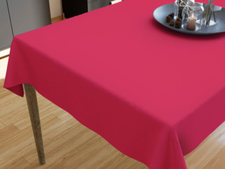 Pamut asztalterítő - málnaszínű
