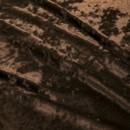Dekoratív szövet DELUXE sötétbarna - szélesség 155 cm