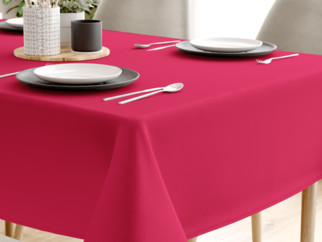 Pamut asztalterítő - málnaszínű