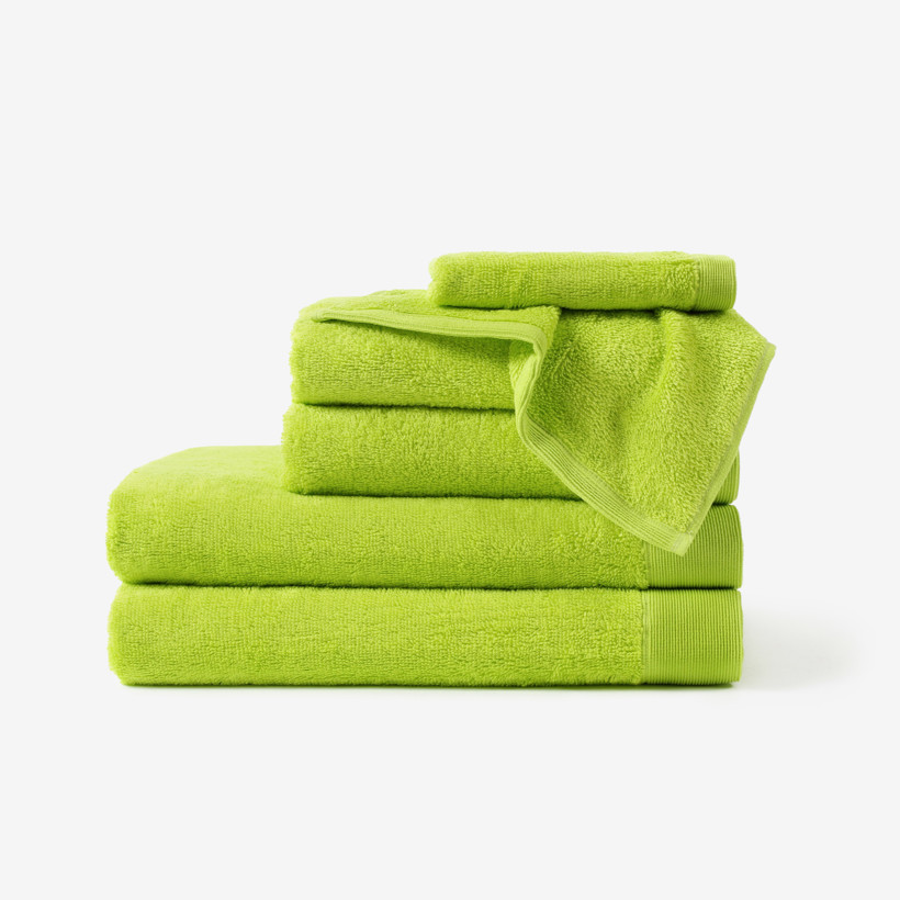 Modál törölköző, és fürdőlepedő - zöld