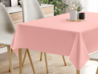 Pamut asztalterítő - pasztell rózsaszín