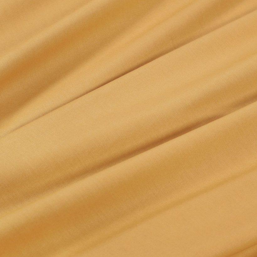 Pamut ágyneműhuzat garnitúra - mustárszínű