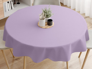 LONETA dekoratív asztalterítő -  levendulaszínű - kör alakú