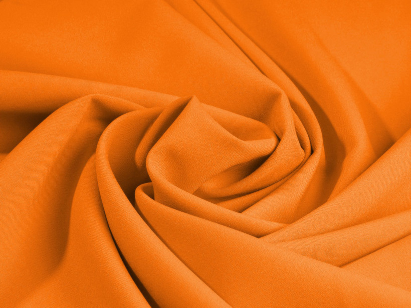 Egyszínű dekoratív anyag RONGO narancssárga színű