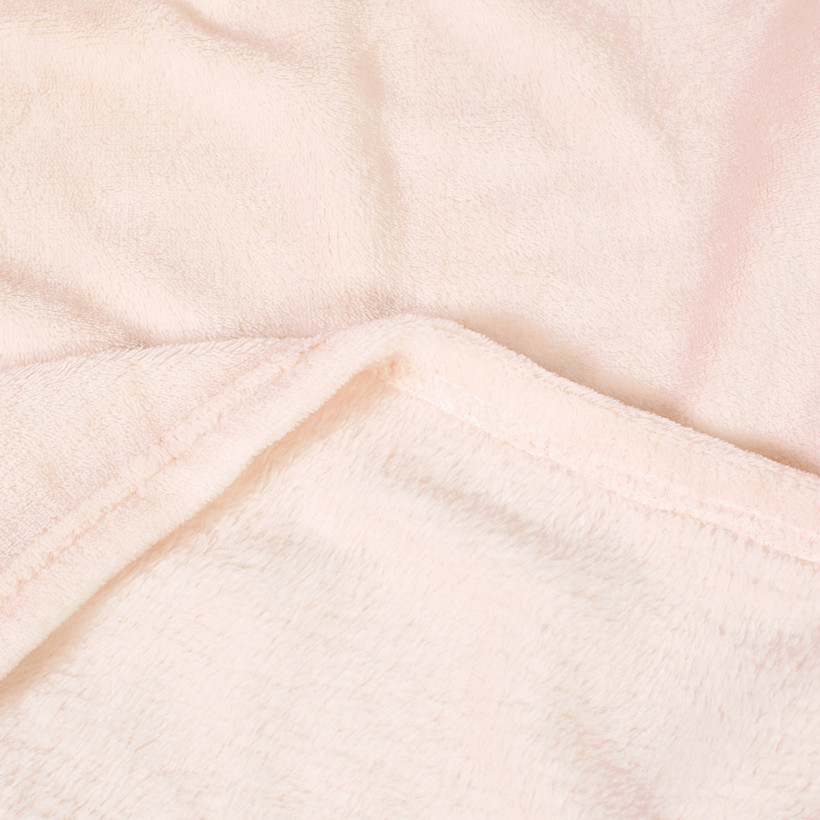 Minőségi mikroszálas takaró - pasztell rózsaszín