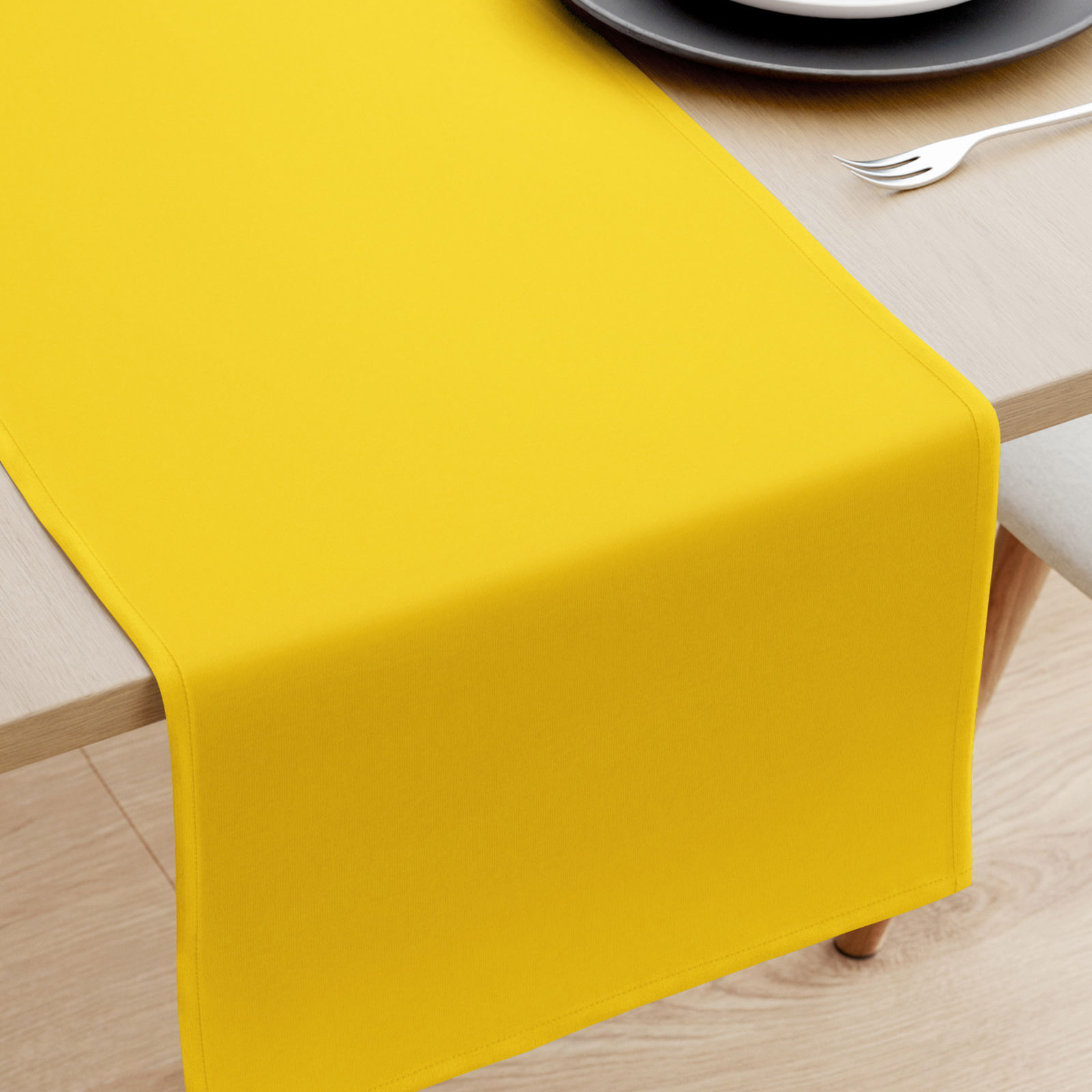 LONETA dekoratív asztali futó - mélysárga színű