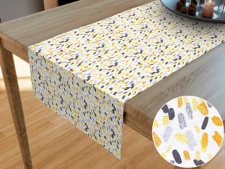 LONETA dekoratív asztali futó - dizájnos apró alakzatok