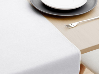 LONETA dekoratív asztali futó - platina fehér