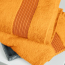 Micro Exclusive frottír törölköző és fürdőlepedő - narancssárga