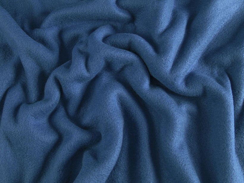Polar fleece antipilling - farmer kék